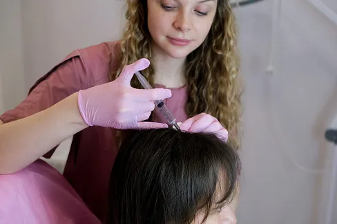 Мезотерапия против выпадения волос