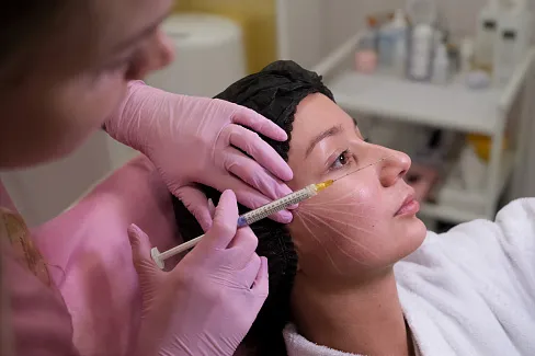 Очищение кожи перед лифтингом Радиесс